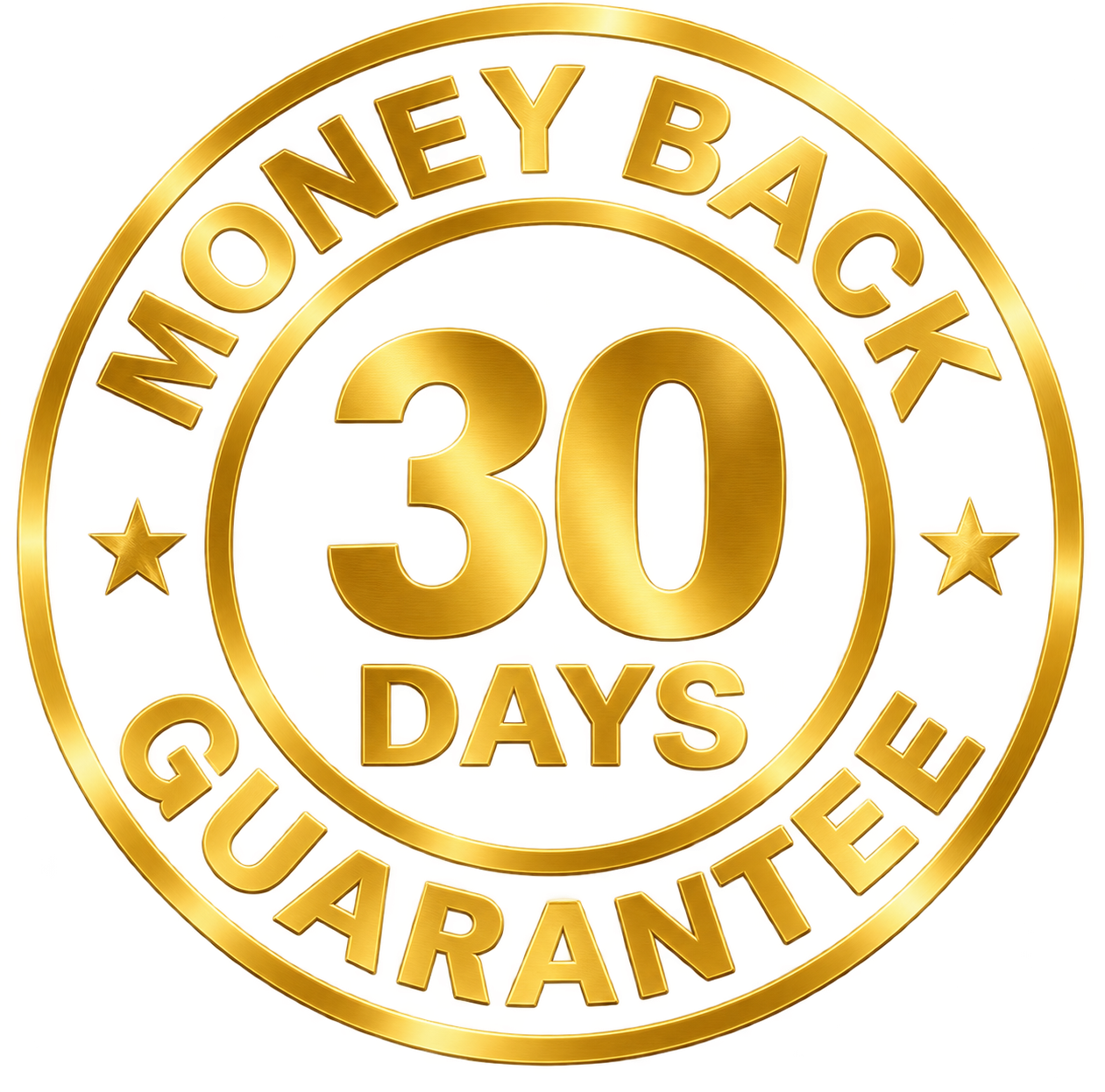 30 Days Money Back Guarantee